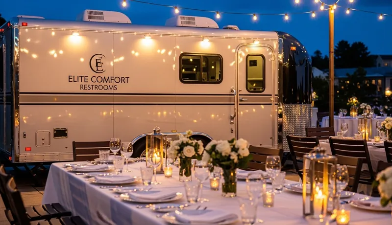 Luxury Restroom Trailer Rentals Lewisville TX
